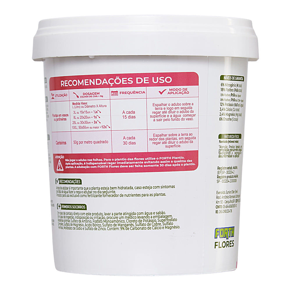 FORTH FLORES 400G UNIDADE