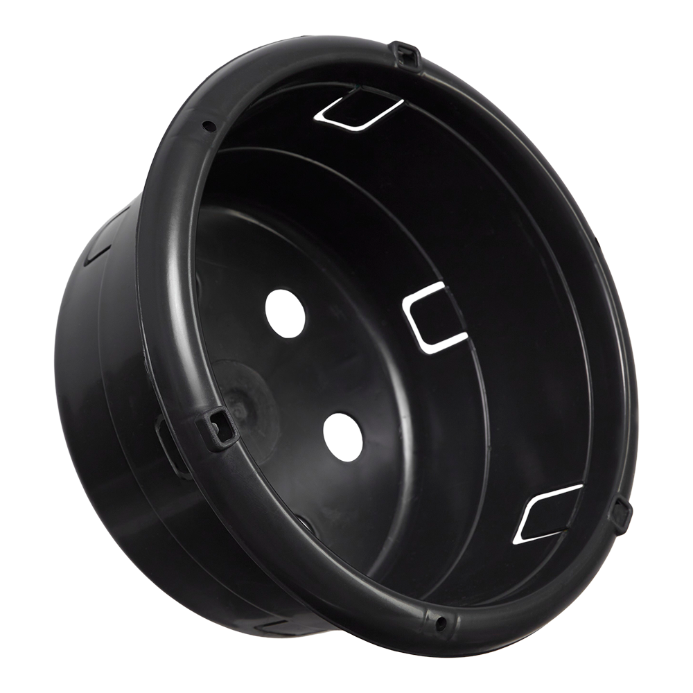 VASO ORQUIDEA N 19 - PRETO