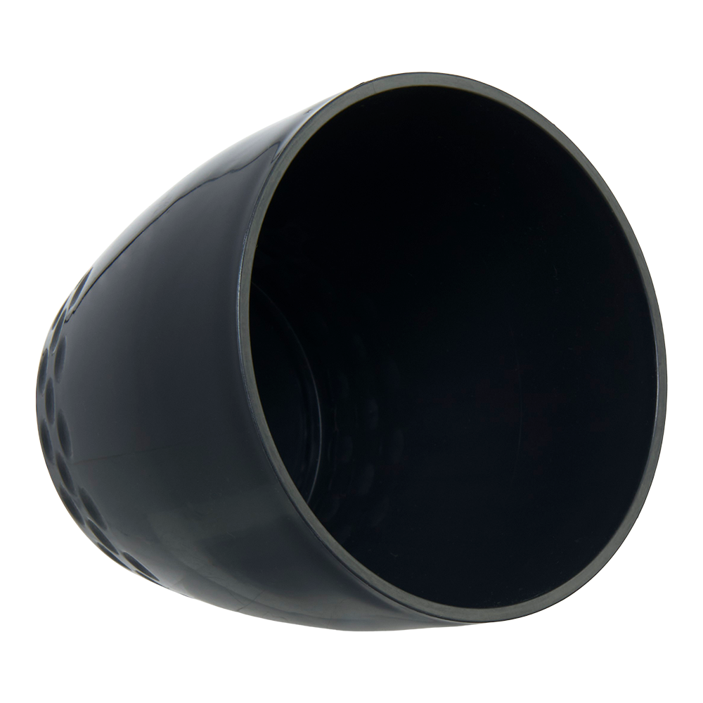 Vaso Cachepô Diamond Nº 2 - Preto