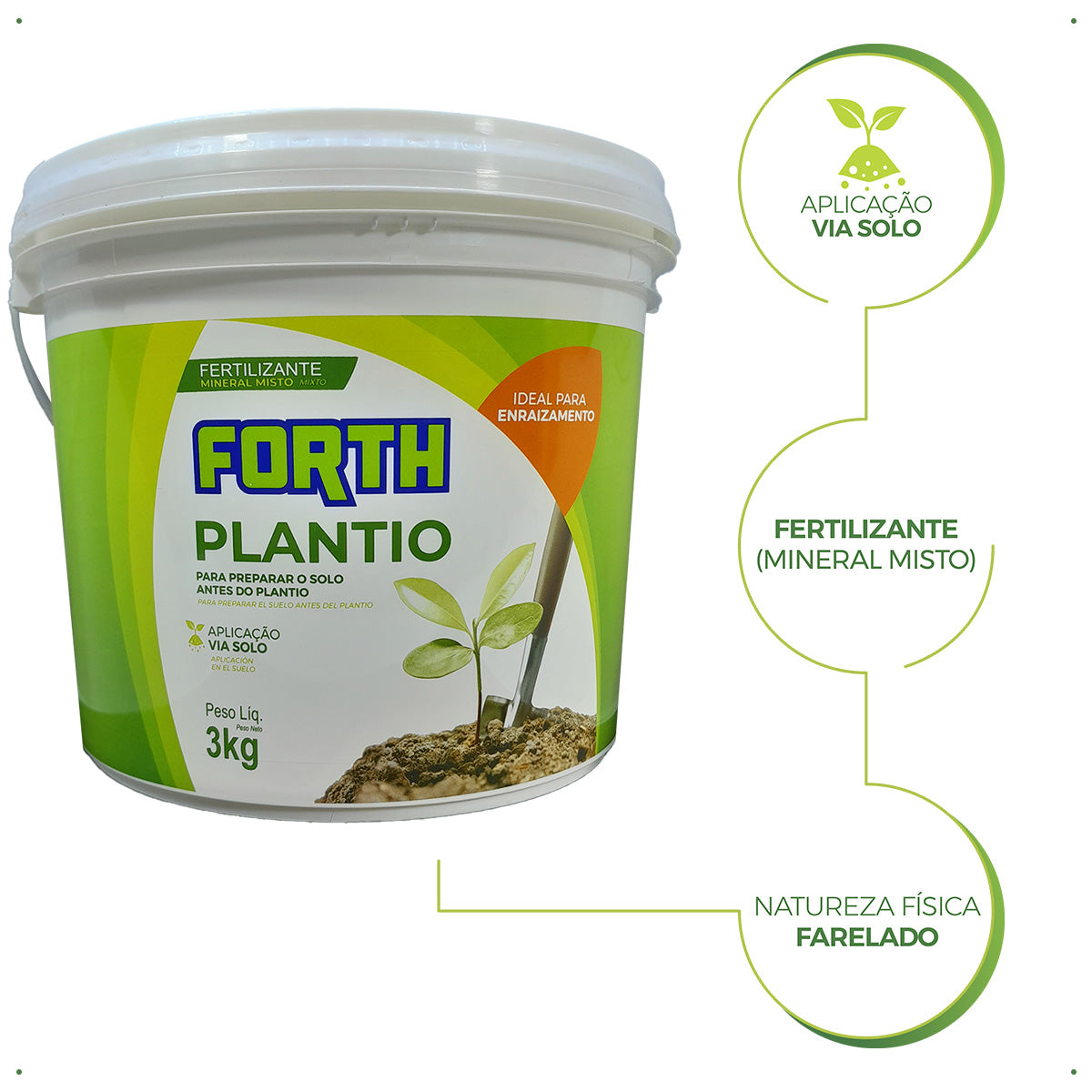 Adubo Forth Plantio 3kg