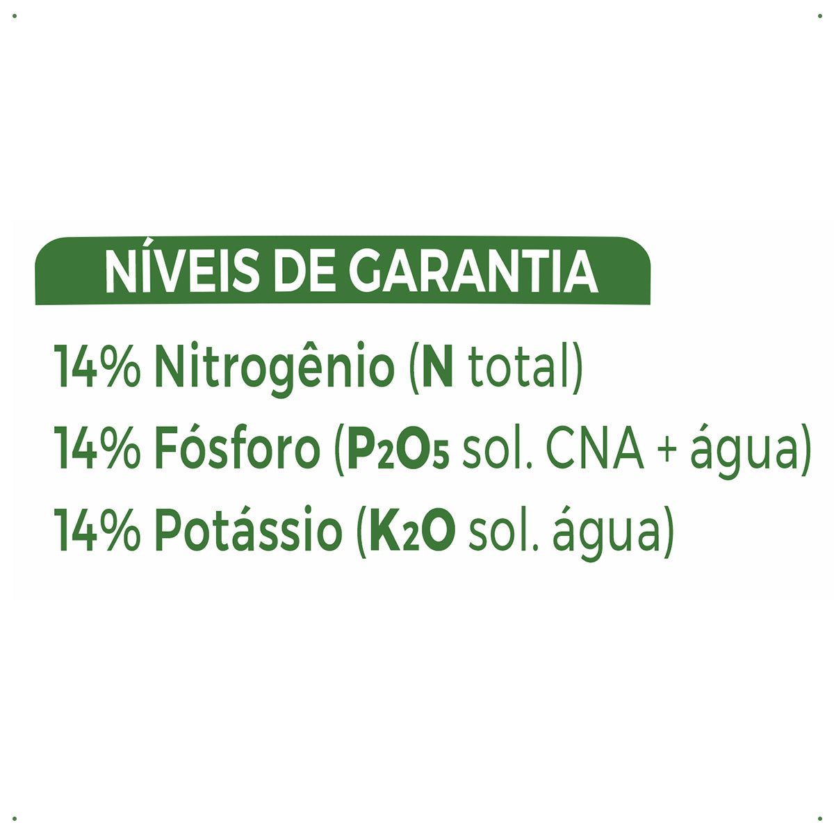 Fertilizante Forth Cote (osmocote) 14-14-14 400g