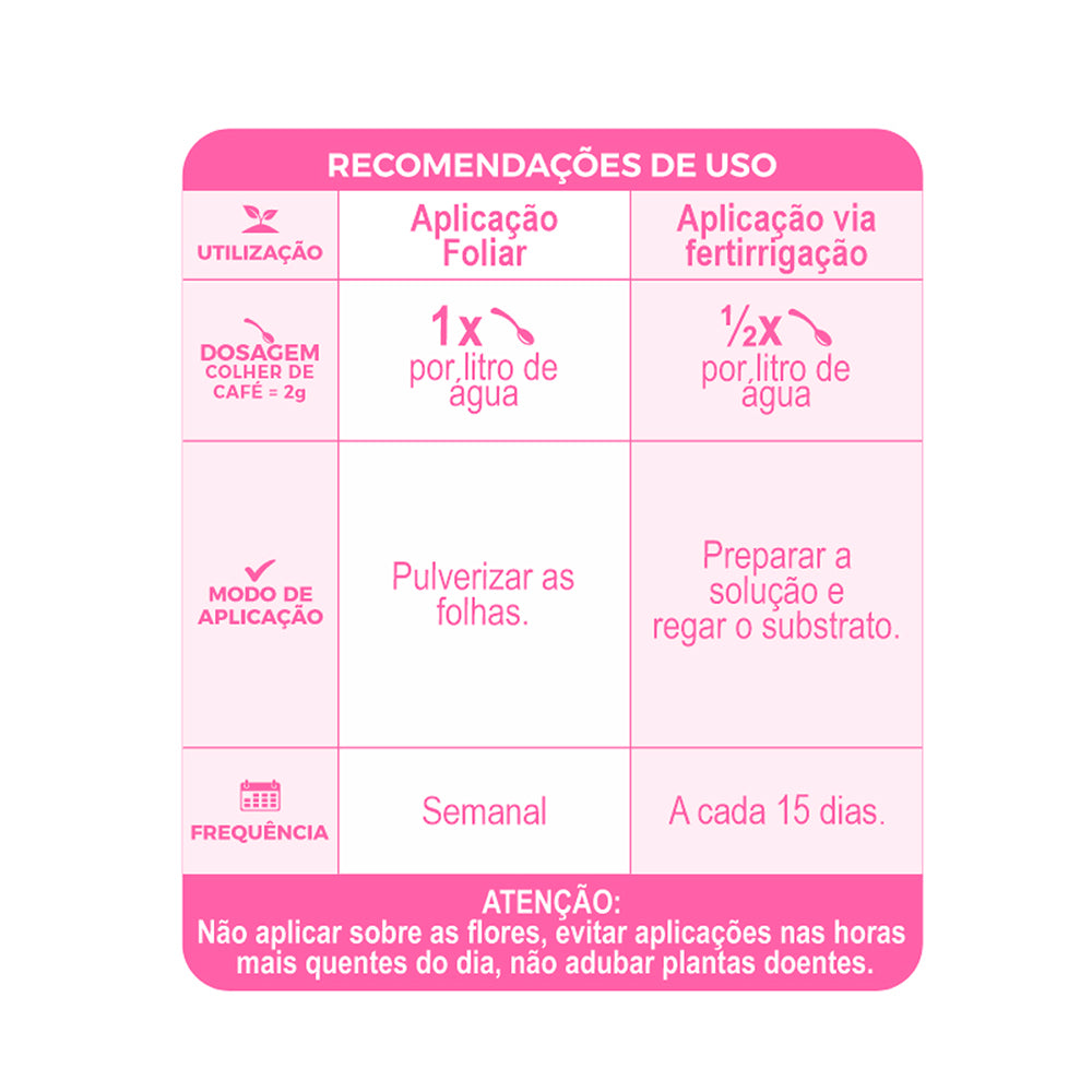 Fertilizante Forth Floração para Orquídeas 09-45-15 100g