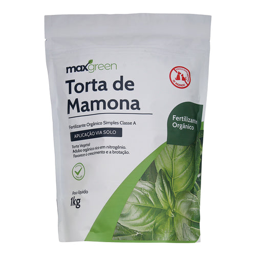 Fertilizante Forth Maxgreen Torta de Mamona para Jardim 1 kg