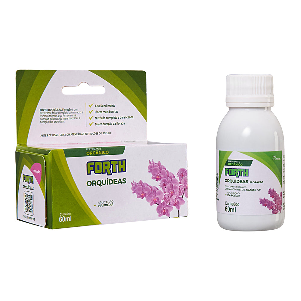 Fertilizante Líquido Concentrado Forth Para Orquídeas Floração 60ML