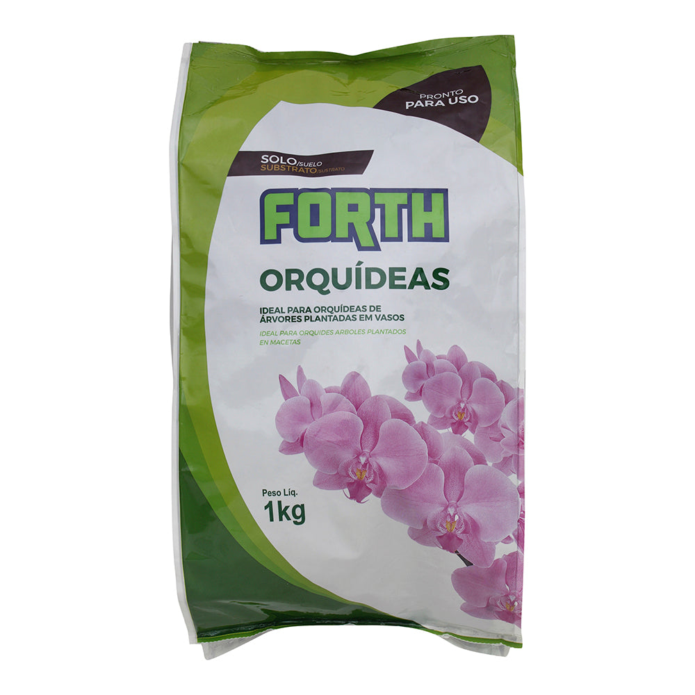 Substrato Forth para Orquídeas Casca + Fibras de Coco 1kg