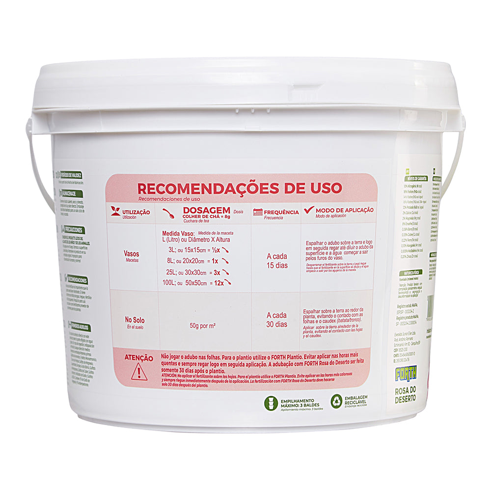 FORTH ROSA DO DESERTO 3KG