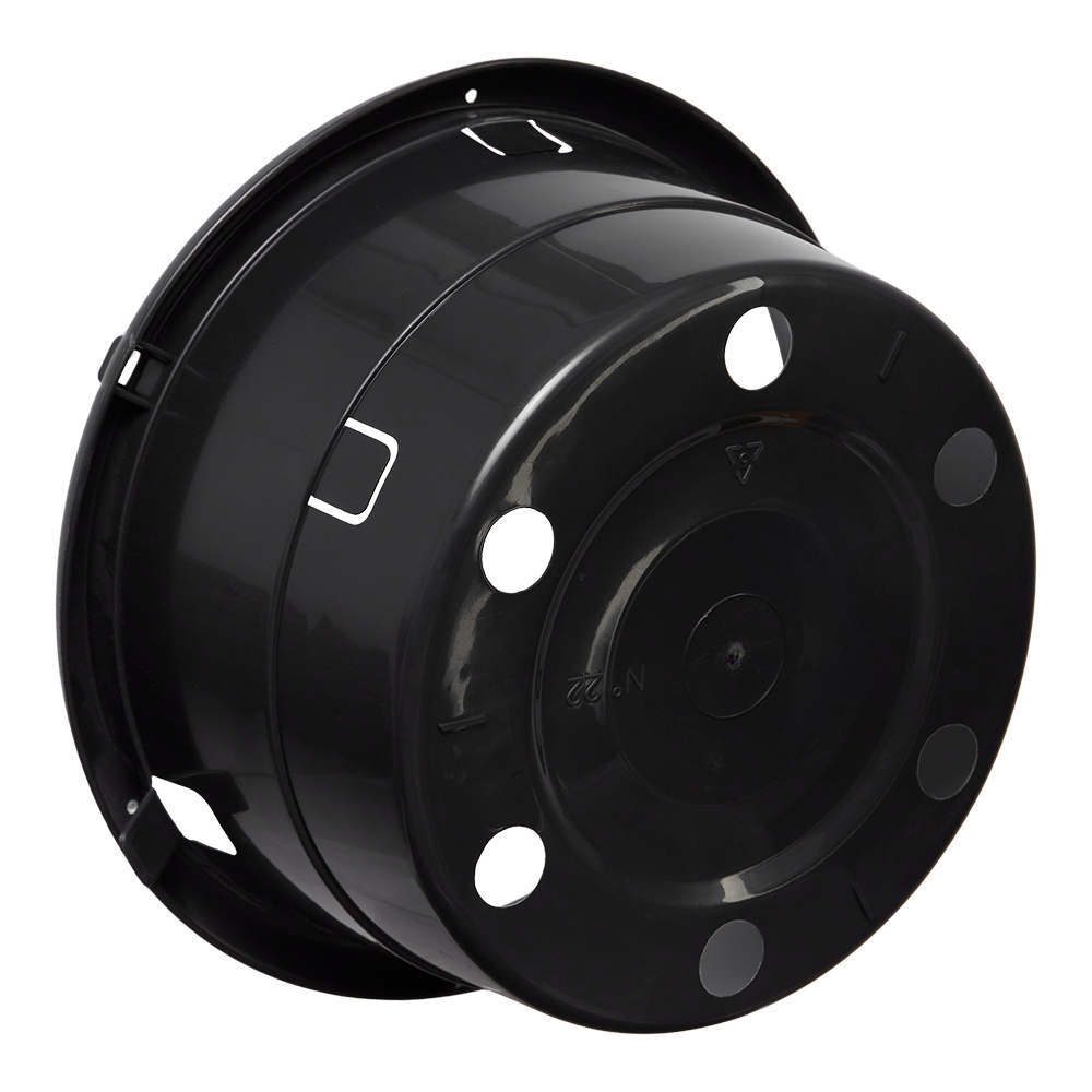 VASO ORQUIDEA  N 22 -  PRETO