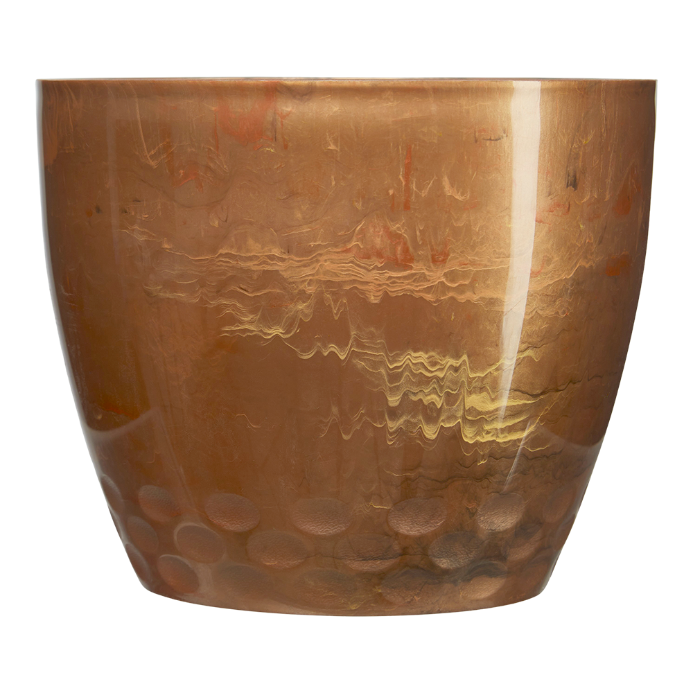 Vaso Cachepô Diamond Forth Nº 3 Dourado