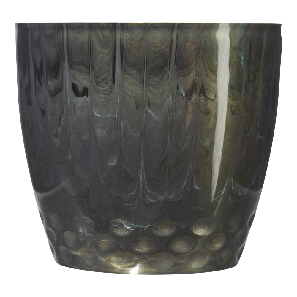 Vaso Cachepô Diamond Forth Nº 2 Grafite