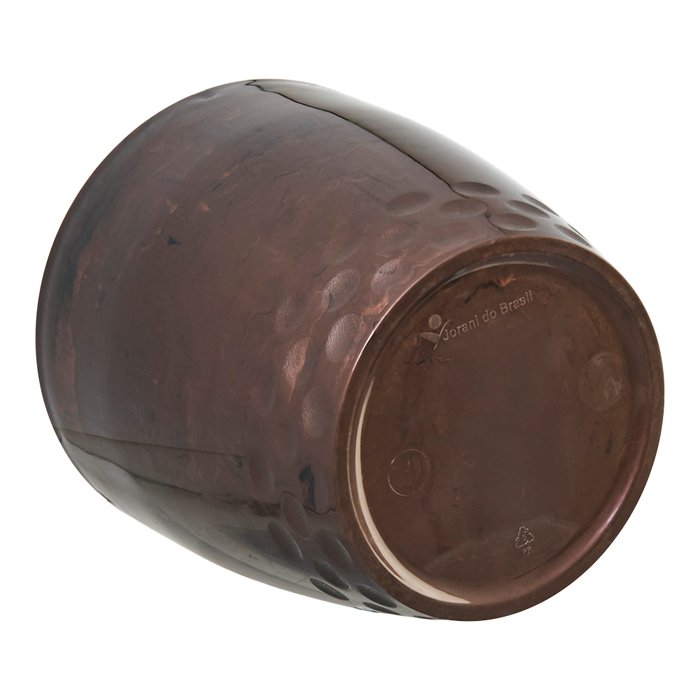 Vaso Cachepô Diamond Forth Nº 4 Marrom Carrara