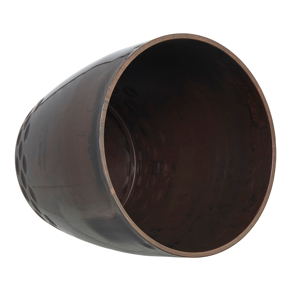 Vaso Cachepô Diamond Forth Nº 4 Marrom Carrara