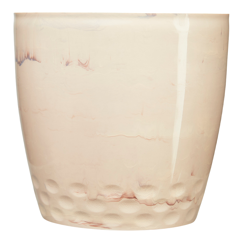 Vaso Cachepô Diamond Forth Nº 4 Bege Travertino