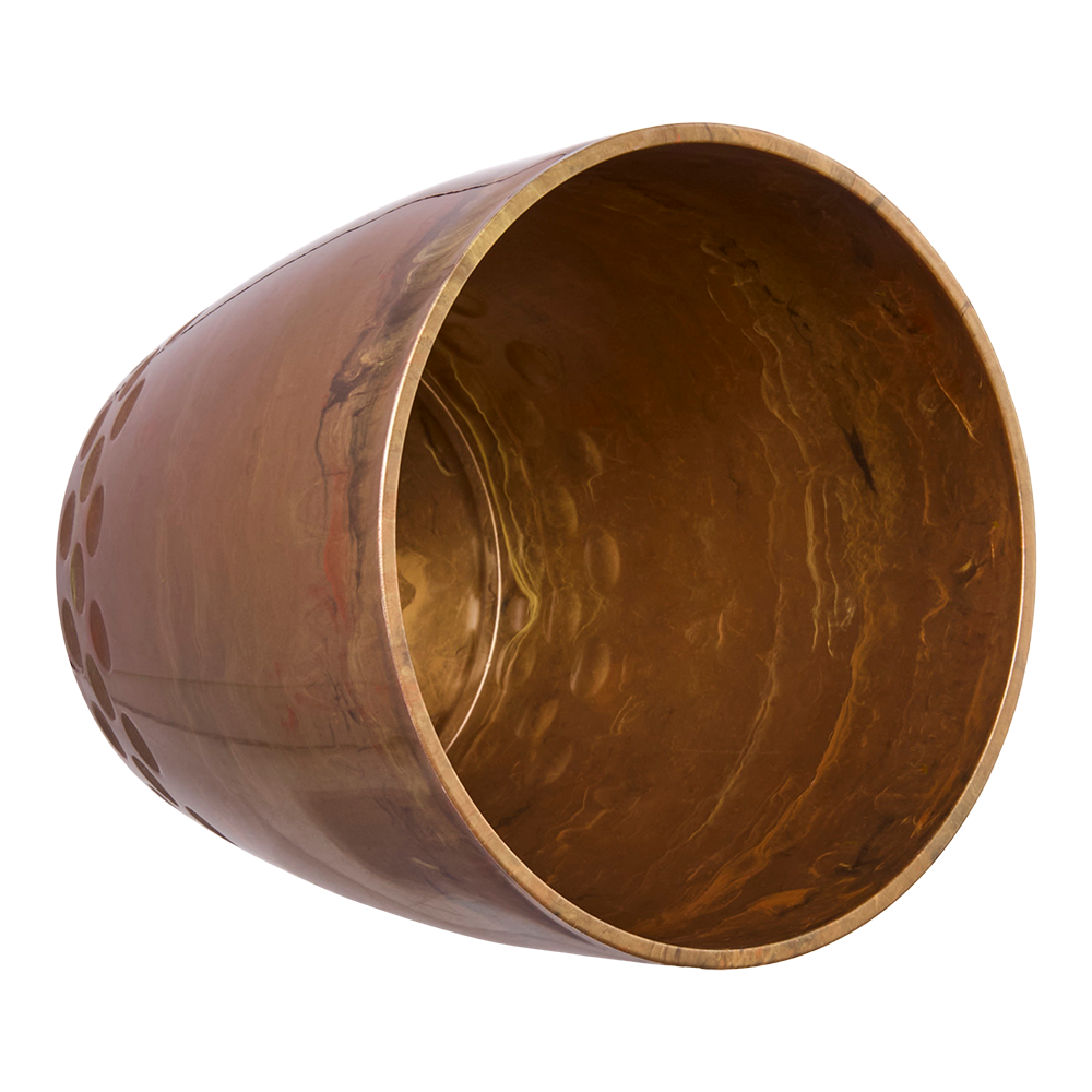 Vaso Cachepô Diamond Forth Nº 4 Dourado