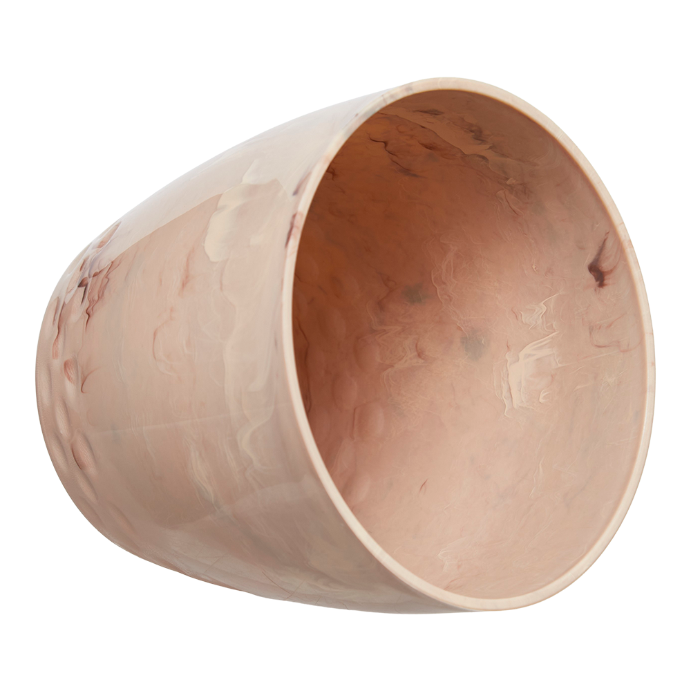 Vaso Cachepô Diamond Nº 1 - Bege Travertino