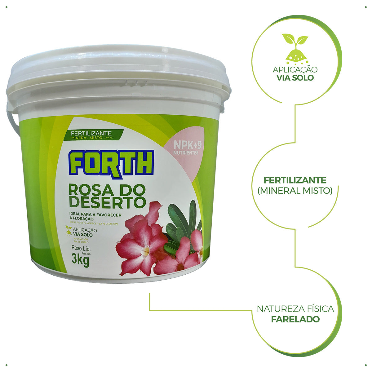 Fertilizante Forth Flores 3 kg