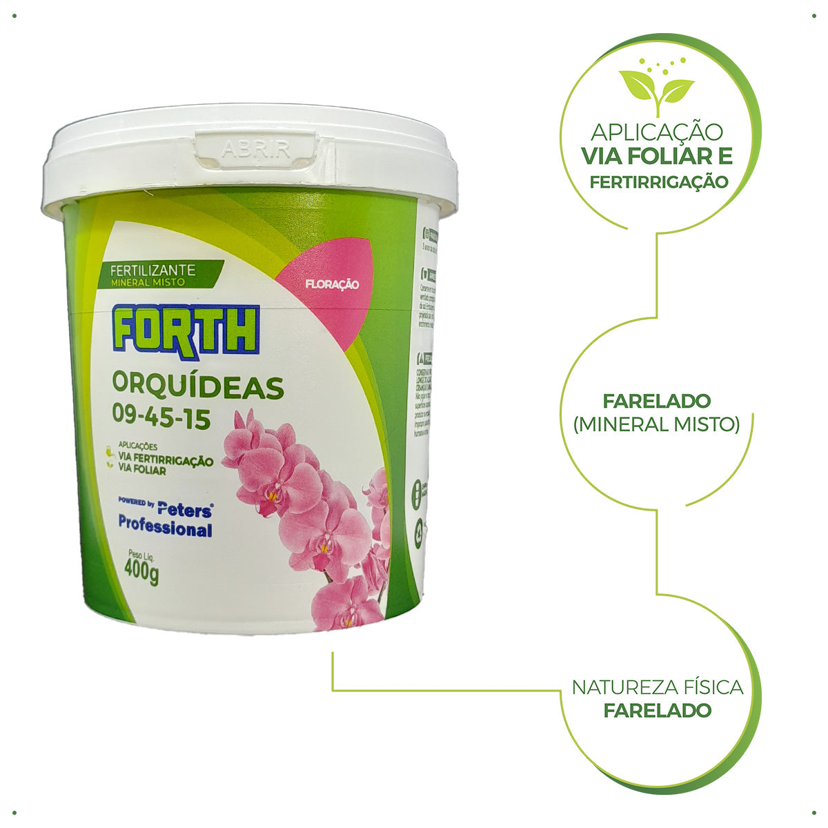Fertilizante Forth Flores 400g