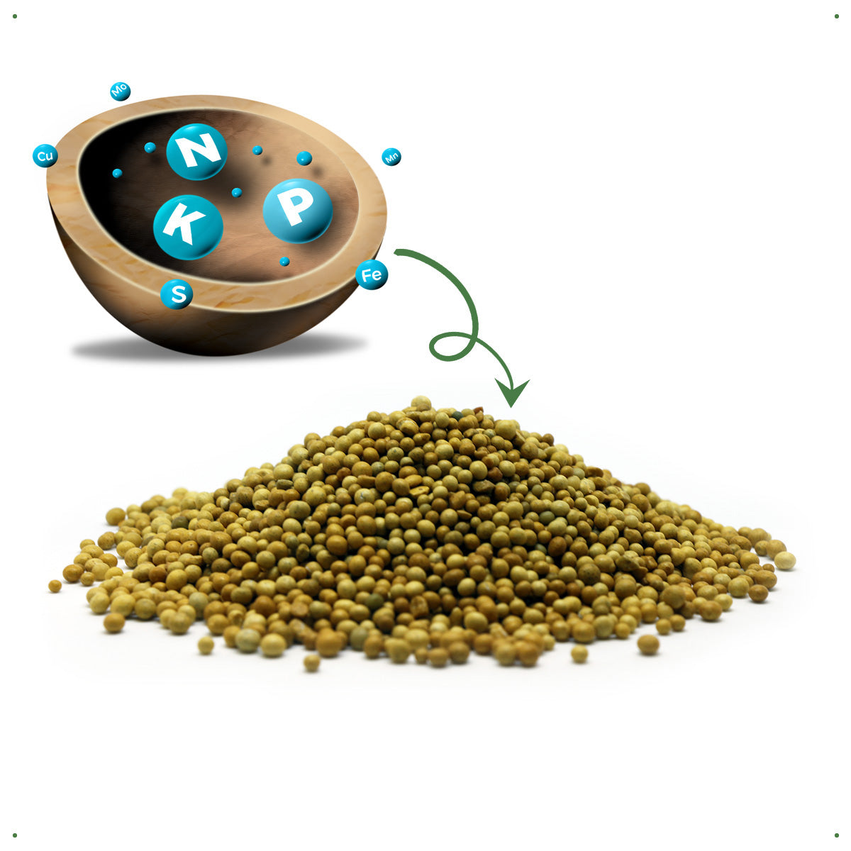 Adubo Granulado Forth Cote 15-09-12 Osmocote 400g