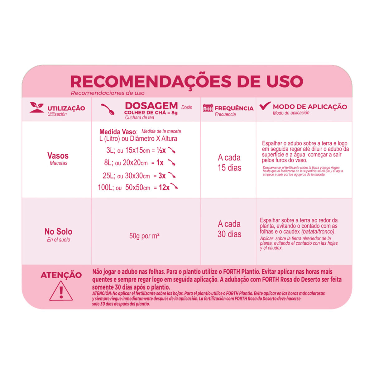 Fertilizante Forth Flores 3 kg