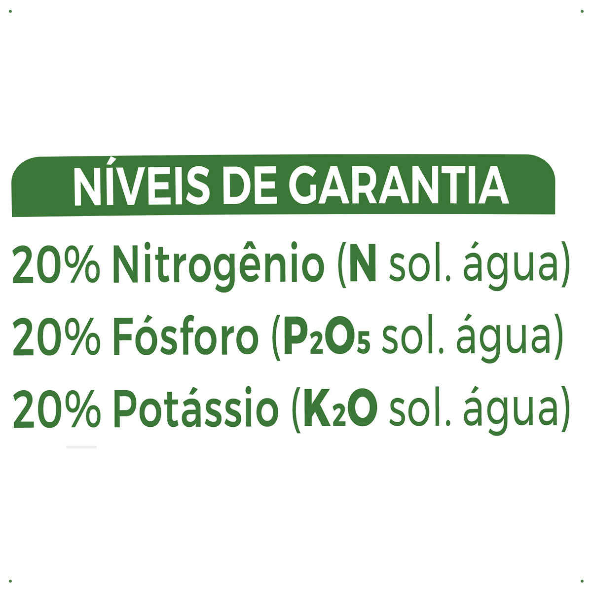 Fertilizante Forth Manutenção para Orquídeas 20-20-20 100g