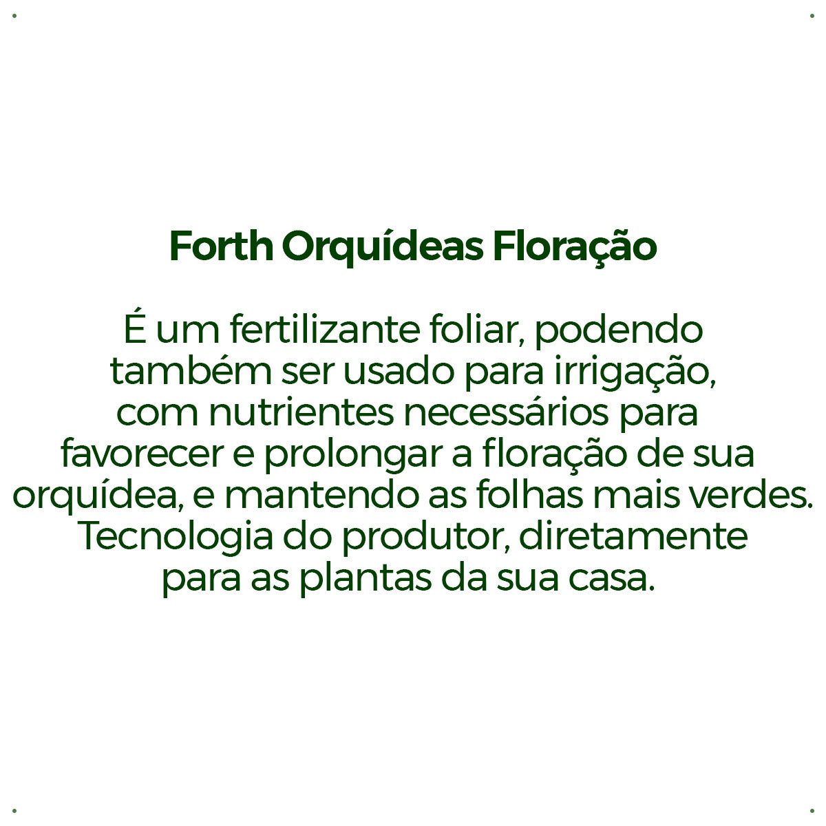 Fertilizante Forth Flores 400g