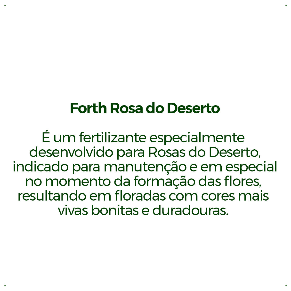 Fertilizante Forth Flores 3 kg