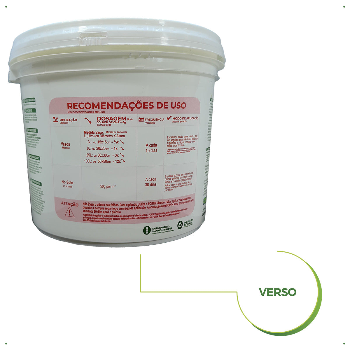Fertilizante Forth Flores 3 kg